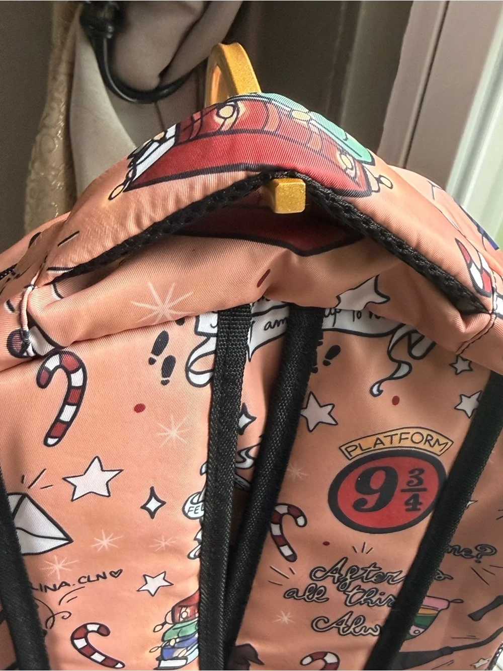 NWOT Harry Potter Illustrated School Backpack